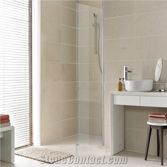White Limestone Slab Tiles