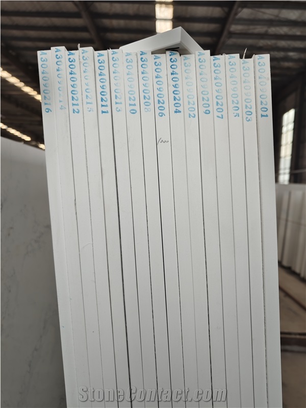 Big Promotion Quartz Pure White Quartz Slabs Tiles