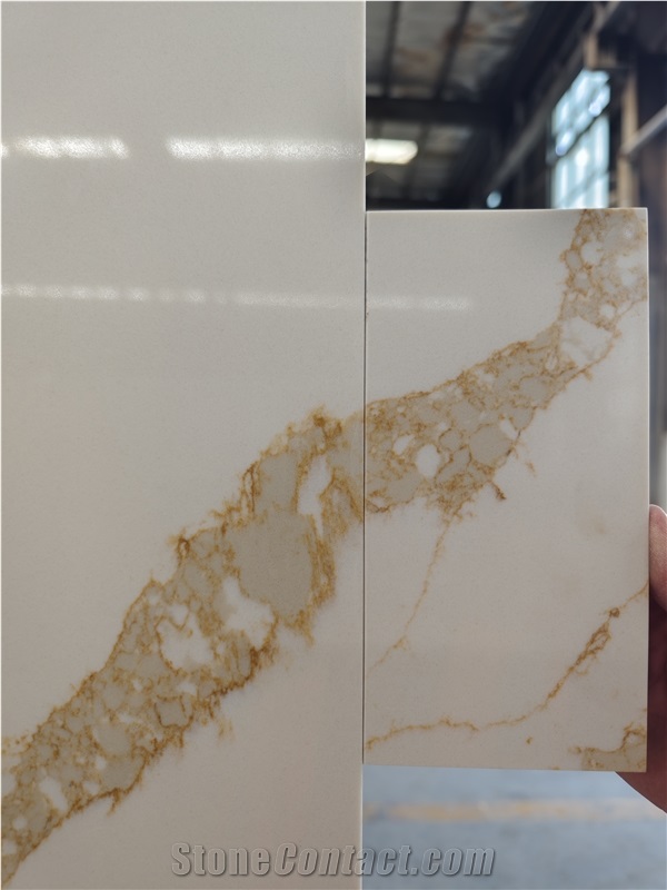 Calacatta Gold Engineered Stone Quartz Slabs