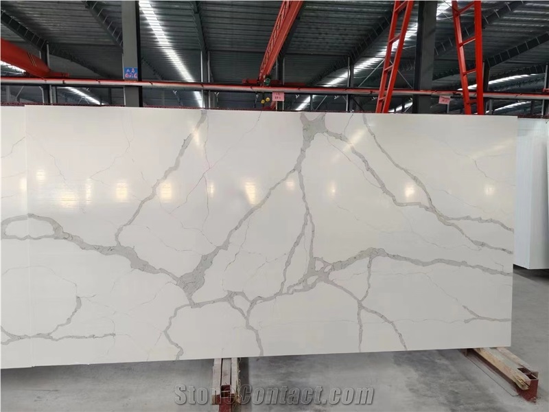 Quartz Chips Calacatta Style Year-End Promotion