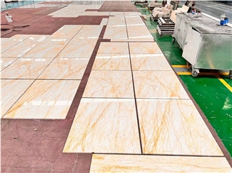 Beautiful Golden Spider Marble Tiles