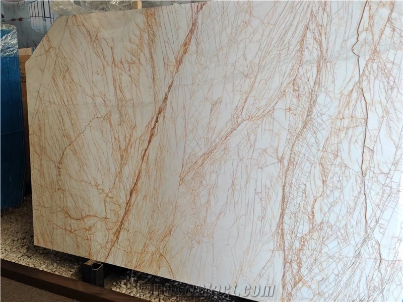 Beautiful Golden Spider Marble Tiles