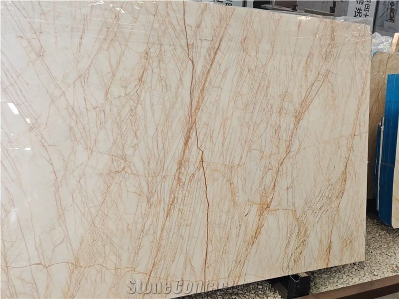 Beautiful Golden Spider Marble Tiles