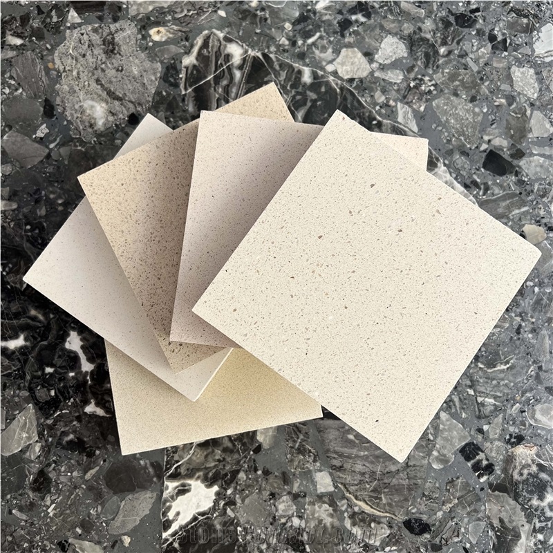 Portuguese Beige Terrazzo Slabs