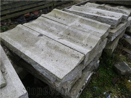 Bianco Halayeb Granite Curbstone