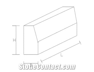 FULL BATTER KERBSTONE