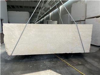 Botticino Classico Marble Blocks Italy Beige Marble