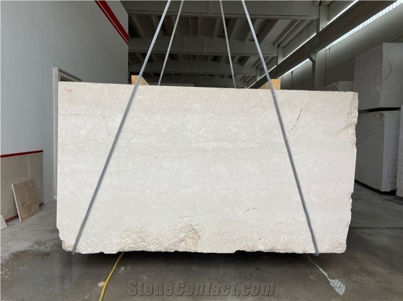 Botticino Fiorito Marble Blocks Italy