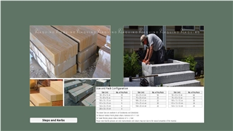Limestone Block Steps
