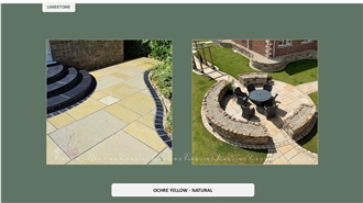 Ochre Yellow Natural Limestone Tiles