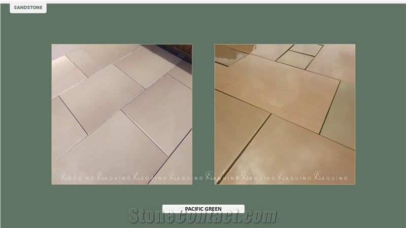 Pacific Green Sandstone Tiles