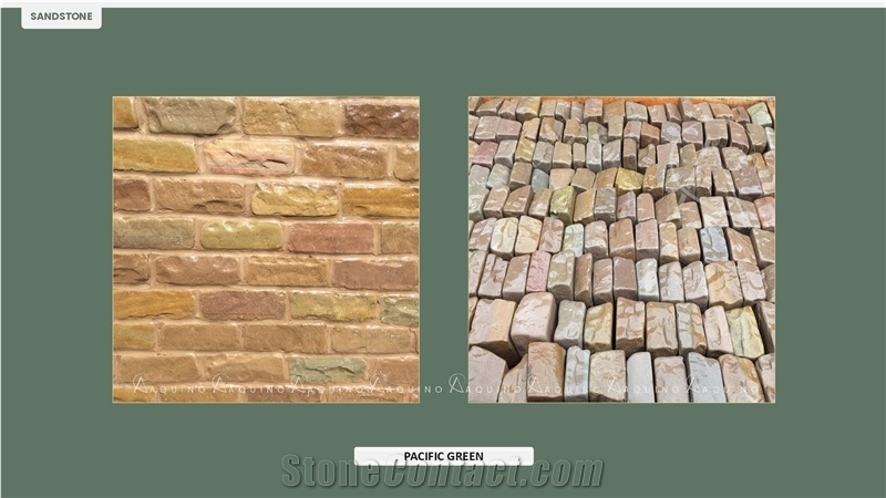 Pacific Green Sandstone Tiles
