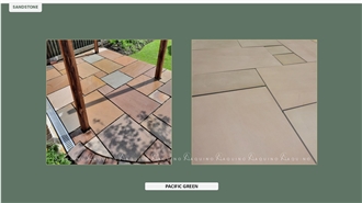Pacific Green Sandstone Tiles