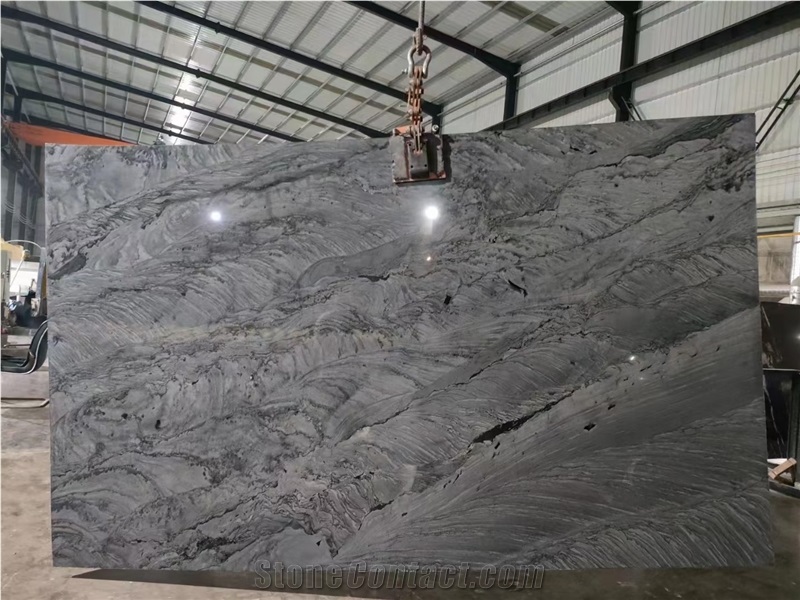 Adamantium Grey Quartzite Slabs