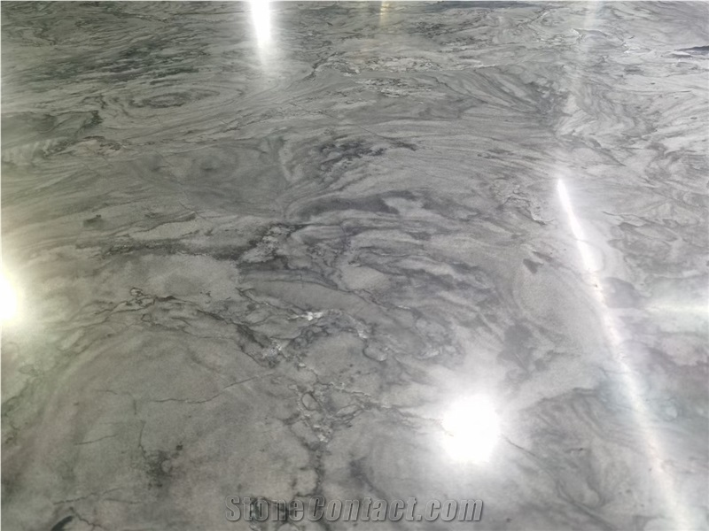 Adamantium Grey Quartzite Slabs