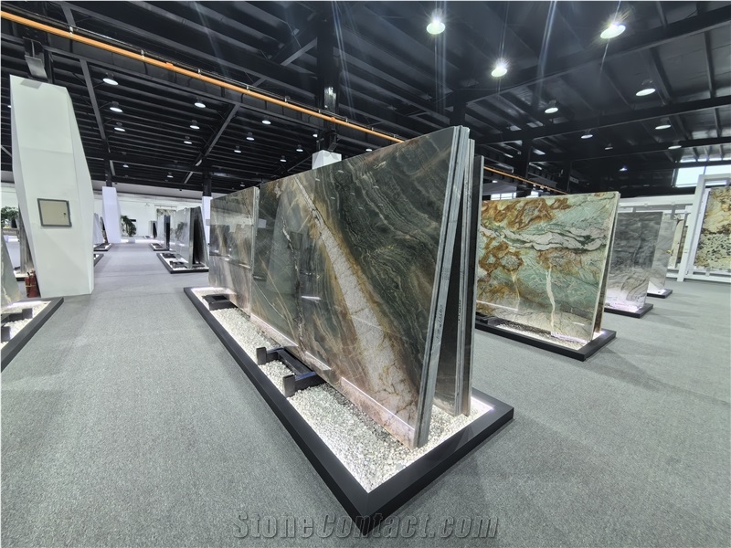 Adamantium Grey Quartzite Slabs