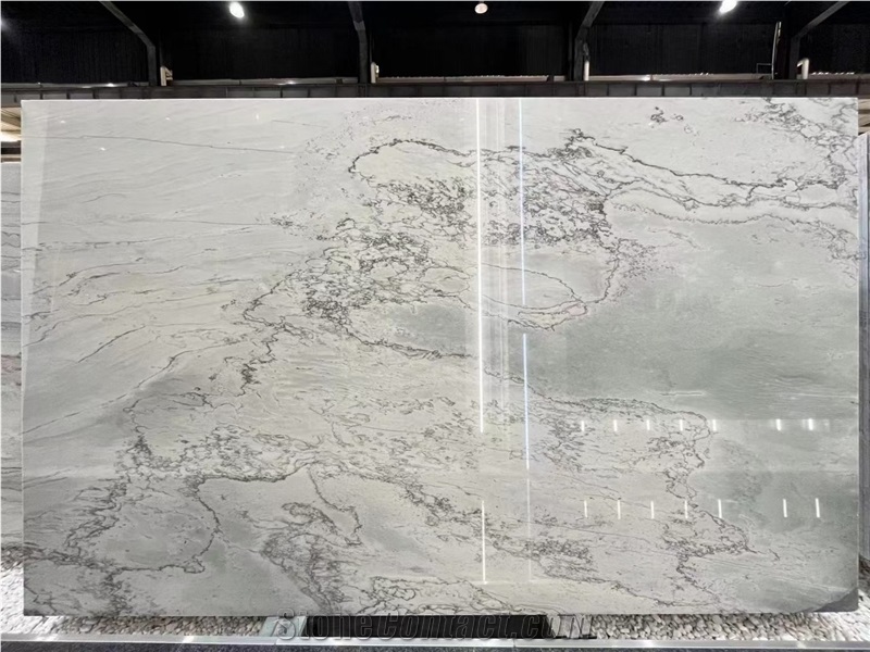 Brazil Calacatta Grey Quartzite Slab Tiles