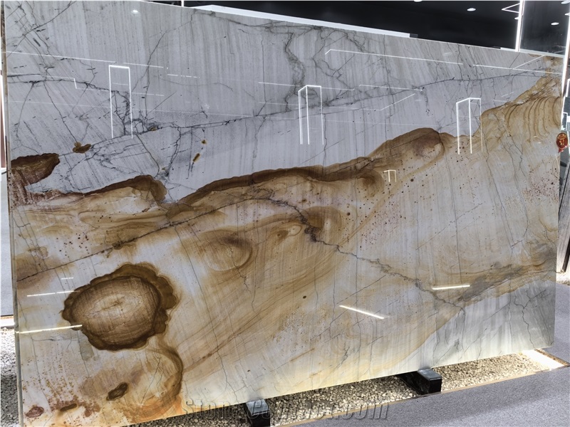 Brazil Evora Gold Quartzite Slabs