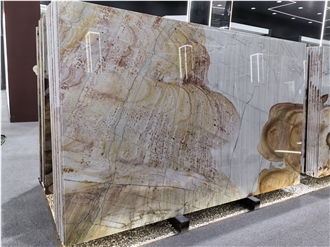 Brazil Evora Gold Quartzite Slabs