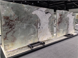 Elegant Look Cristallo Tiffany Quartzite Slabs