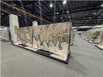 Factory Price Yellow Patagonia Quartzite Slabs