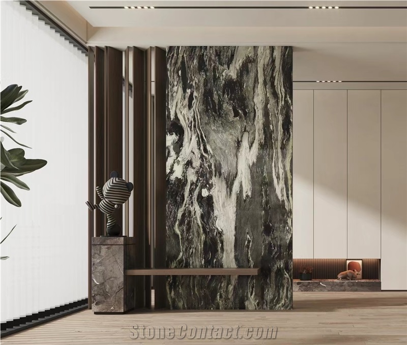 Fantasy Green Quartzite Slab Tiles