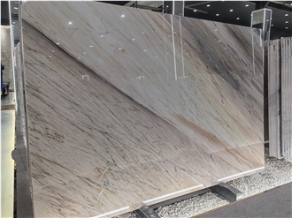Golden Silk Quartzite Slab Tiles