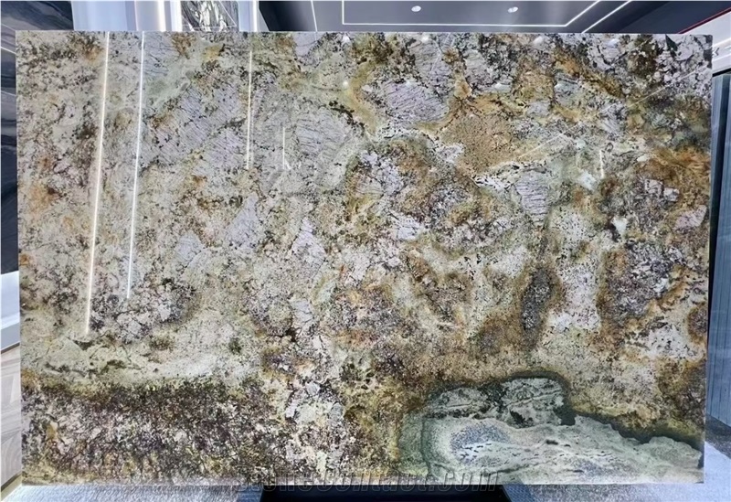 Luxury Brazil Atlas Gold Granite Slabs