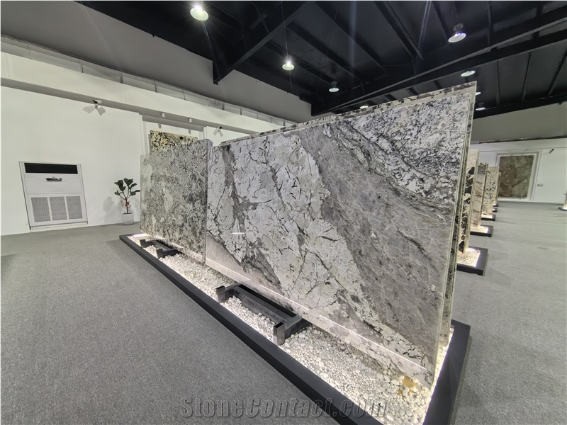 Luxury Stone Cristallo Blue Quartzite Slabs