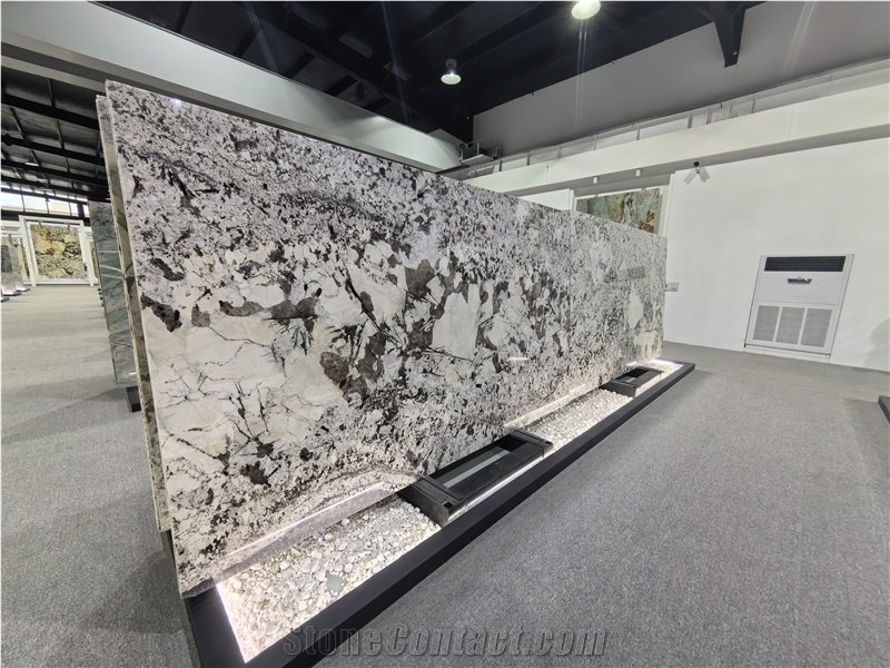 Luxury Stone Cristallo Blue Quartzite Slabs
