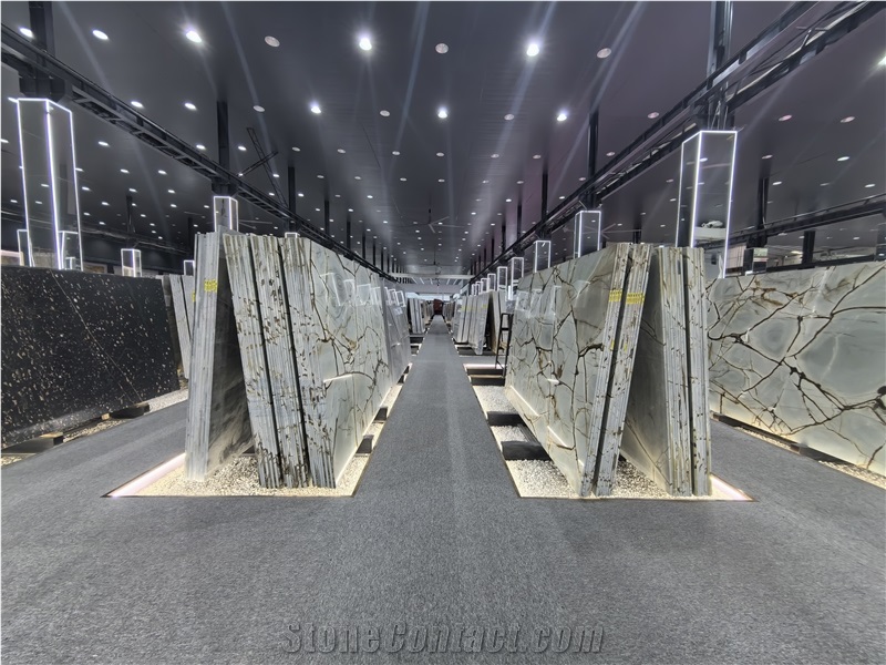 Luxury Stone Cristallo Blue Quartzite Slabs