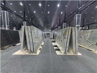 Luxury Stone Cristallo Blue Quartzite Slabs