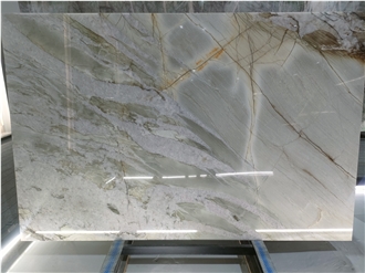 Natural Stone Crystal Green Quartzite Slabs