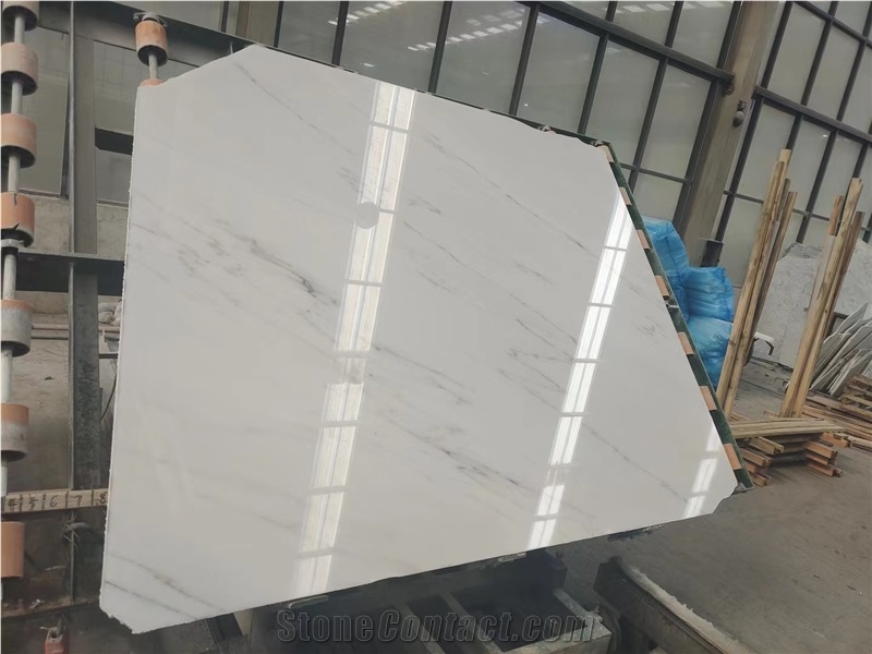Natural Stone Lincoln White Marble Slab Tiles