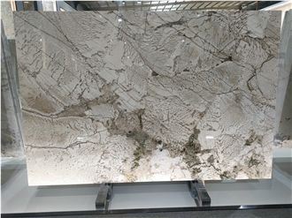 Net Green Roma Imperial Quartzite Slab Tiles