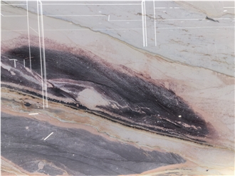 Polished Arcobaleno Quartzite Slabs