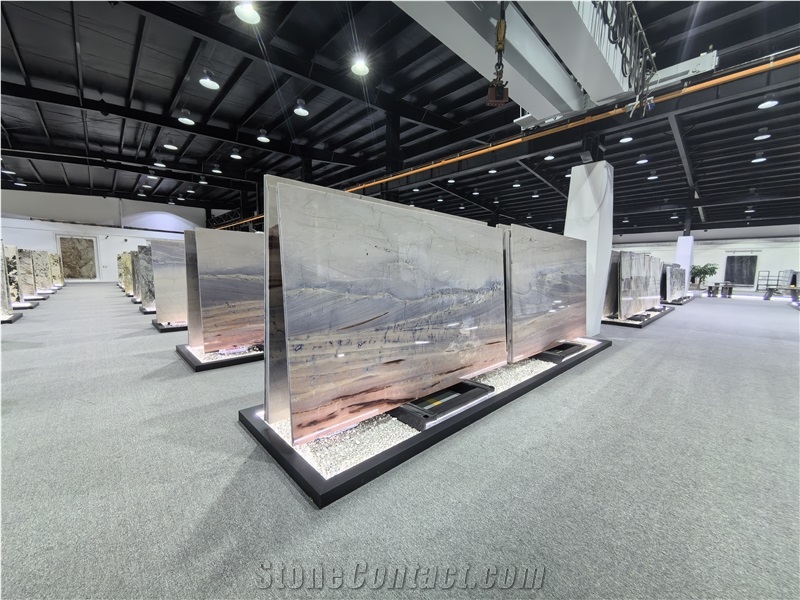 Polished Arcobaleno Quartzite Slabs