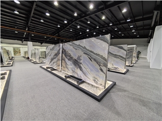 Polished Azul Marine Blue Quartzite Slabs