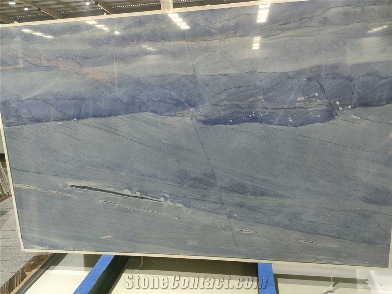 Polished Azul Tropical Quartzite Slab Tiles