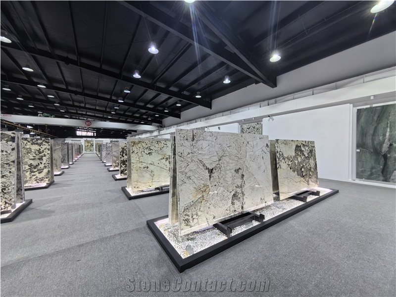 Polished Azul Tropical Quartzite Slab Tiles