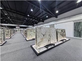 Polished Azul Tropical Quartzite Slab Tiles