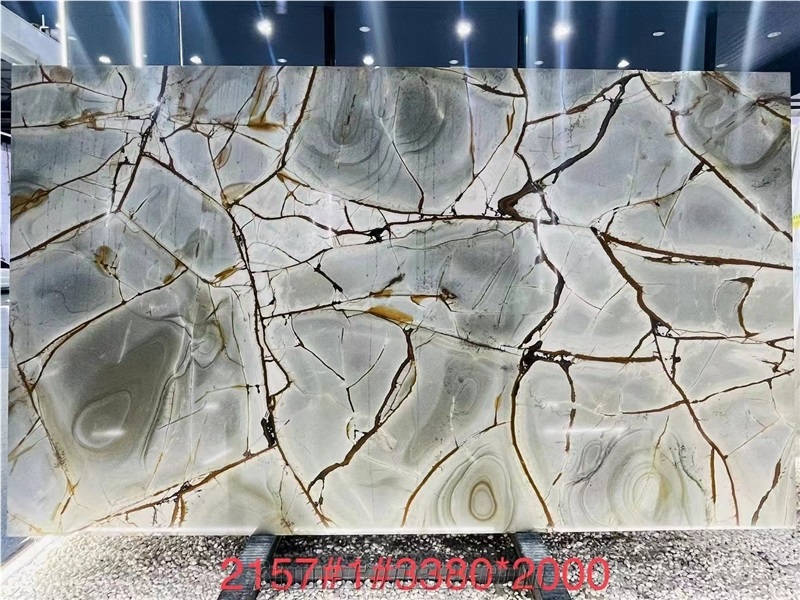 Polished Roma Imperiale Granite Slabs