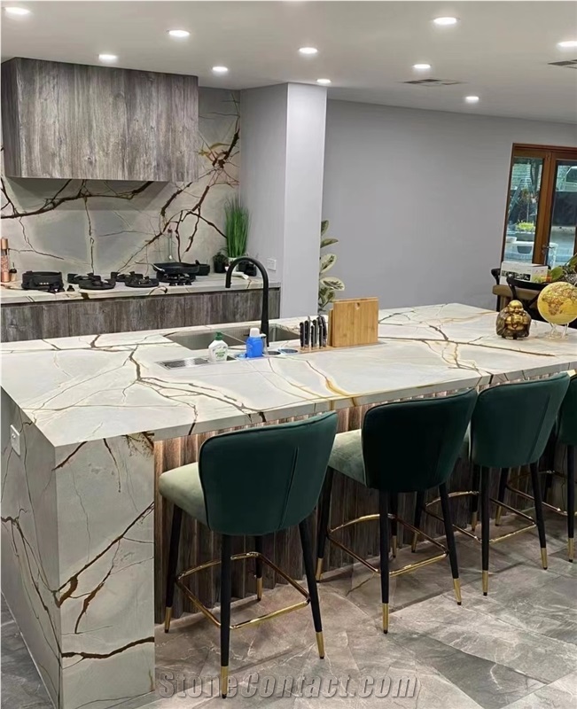 Polished Roma Imperiale Granite Slabs