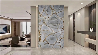 Polished Roma Imperiale Granite Slabs