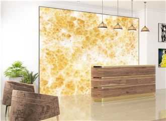 Honey Gold Onyx Backlit Wall Panels Honey Gold Onyx Backlit Wall Panels