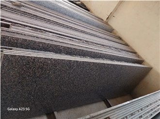 Crystal Brown Granite Slabs