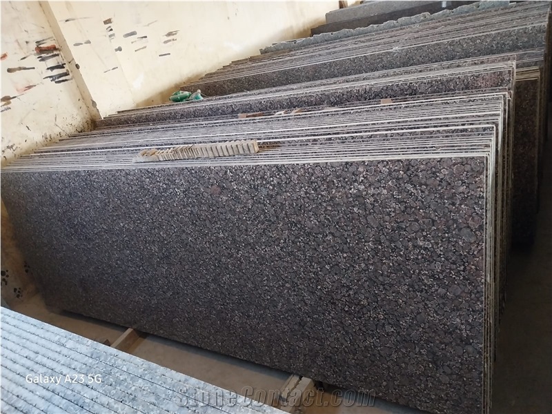 Crystal Brown Granite Slabs