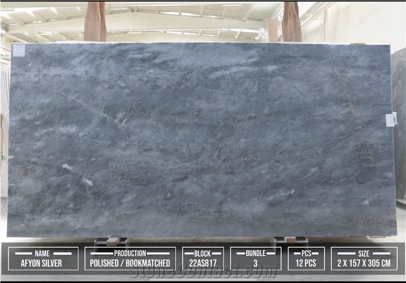 Afyon Silver Marble Slabs