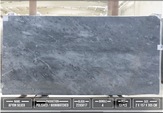 Afyon Silver Marble Slabs