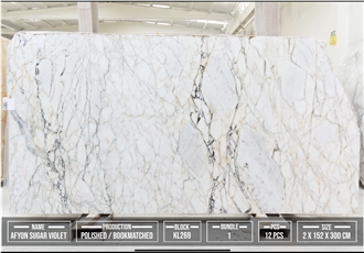 Afyon Sugar Violet Marble Slabs Afyon Sugar Violet Marble Slabs